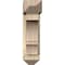 Ekena Millwork Balboa Arts and Crafts Rough Sawn Bracket w/ Offset Brace, Douglas Fir, 6"W x 18"D x 22"H BKT0604X18X22BOA03RDF - alternate 4